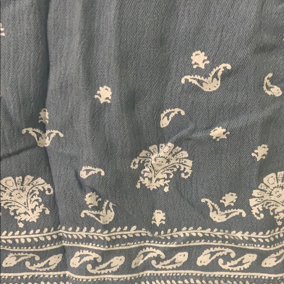 Powder blue peasant tunic - Picture 2 of 2